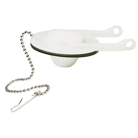 All-Source Eljer 2 In. Plastic Toilet Flapper with Foam Float and Bead Chain 455199